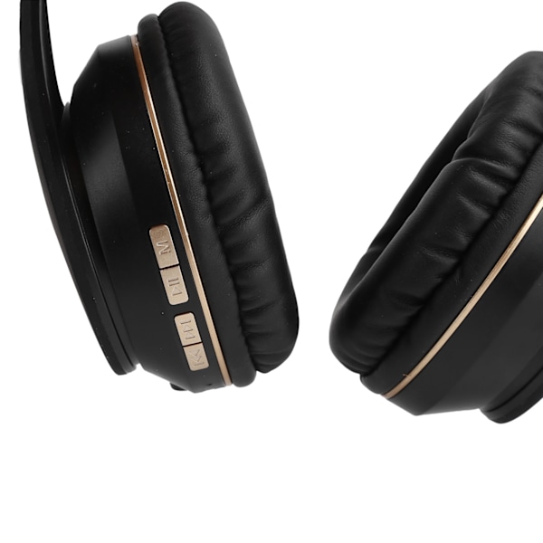 Foldbar trådløs Bluetooth 5.0 Gaming Headset ABS Over‑Ear Computer Hovedtelefoner Stereo