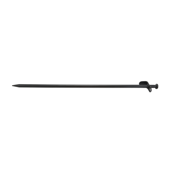 Kraftiga Tältpinnar i Smitt Stål för Utomhusbruk, Mångsidig Användning med Stort Huvud för Hård eller Stenig Mark (40cm)