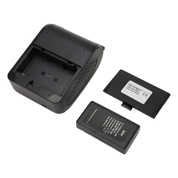58mm Termisk Skrivare BT4.0 90mm/s 203DPI USB-gränssnitt Tandad Blad Fraktetikettskrivare för Kontor Restaurang Hotell