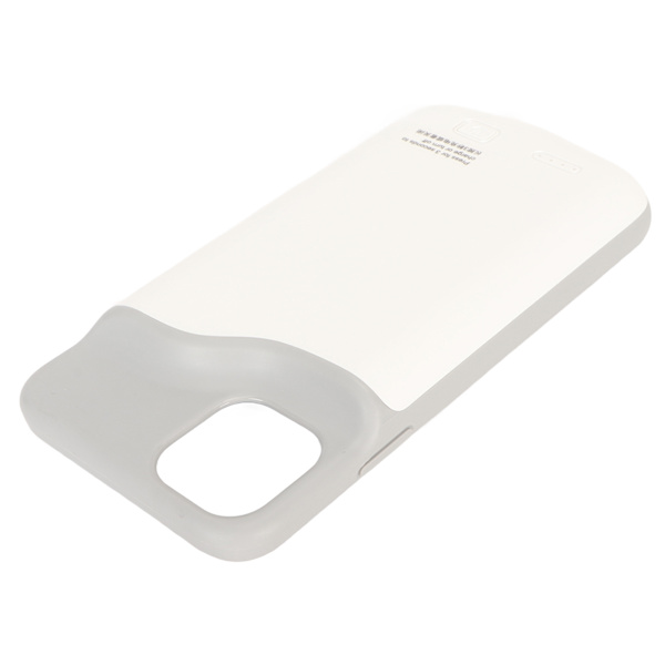 Telefonbatterifodral för IOS 11 Pro Max 6,5 tum utökat laddningsskyddsfodral 6000mAh laddningsbart indikatorfodral