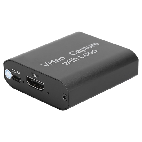 Med Loop out-funktion HDMI Video Capture Encryption Dongle Card USB2.0 4k 1080P