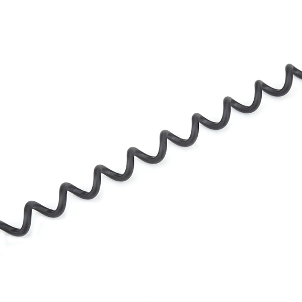 2,5 mm till hane Flash PC-synkroniseringskabel med skruvlås förlängd spiralformad kabel