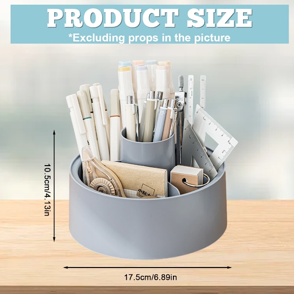 Make Up Organizer Rotatable, 360° Organizer, Bathroom Organizer Cosmetics, Pencil Organizer, Cosmetics For Dressing Table, Bedroom, Bathroom