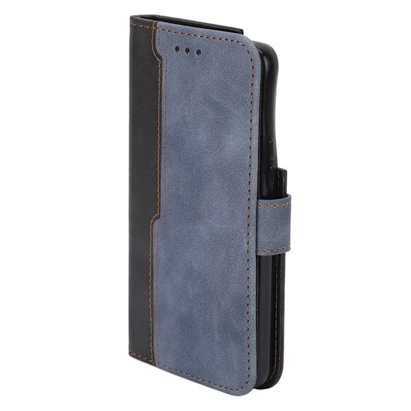 PU Läder Plånboksfodral Flip RFID Skärmning Magnetisk Stängning Telefonfodral med Kortplatser Hållare för Samsung Galaxy S22
