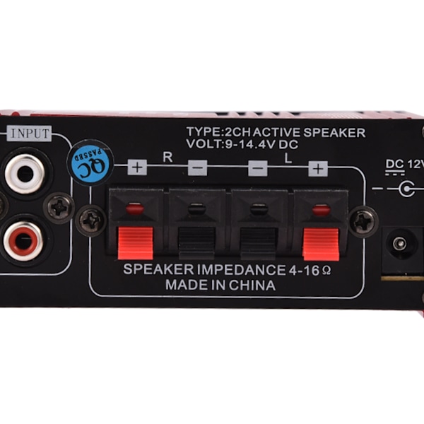 Mini 12V 2 Kanals HiFi Stereo Bas Audio Forstærker Digital Amp