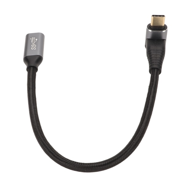 USB C 3.1 hann til hun-kabel PD100W hurtiglading 10 Gbps 4K ved 60 Hz USB C ladekabel for Steam Deck spillkonsoller