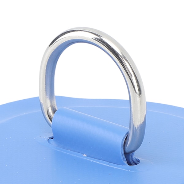 4 stk. D-ring lap PVC rund form stærk rustfrit stål D-ring pude til båd flåde paddle board