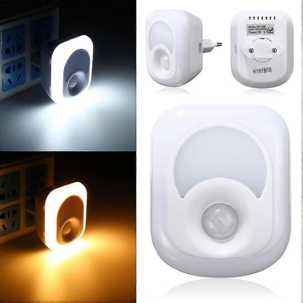 LED Bevægelsessensor Lys Bevægelsessensor Natlys LED Pære LED Natlys Bevægelsessensor Lys