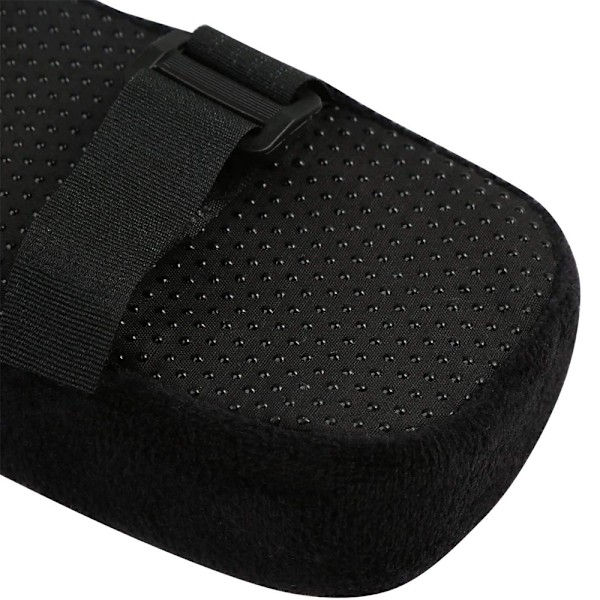1 par Stolarmlene Puter Albuepute Trykkavlastning Kontorstol Gamingstol armlene med Memory Foam armleneputer Black