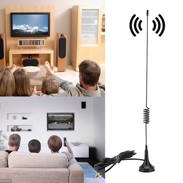 GSM utomhus sugantenn 2G/3G/4G GPRS 2,4G/433MHz 12dBi högförstärkningsantenn 3m längd
