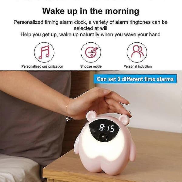 GETIT Smart Timer Vækkeur til natbord