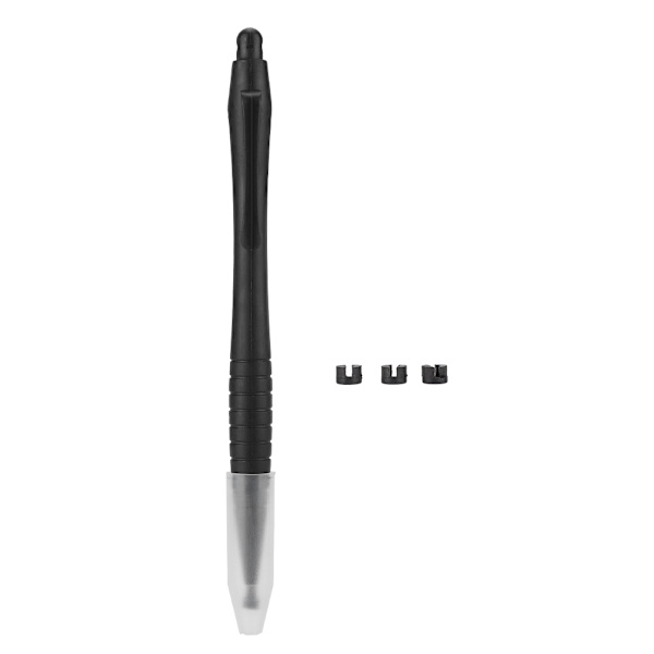 Penna Clip Typ 6,5 mm Skrivande Touch Stylus Mobiltelefon Surfplatta Hög Precision Stylus Penna(Svart)