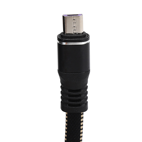 Micro USB-laddningskabel förlängd nylonflätad snabbladdningssladd för Android-mobiltelefoner