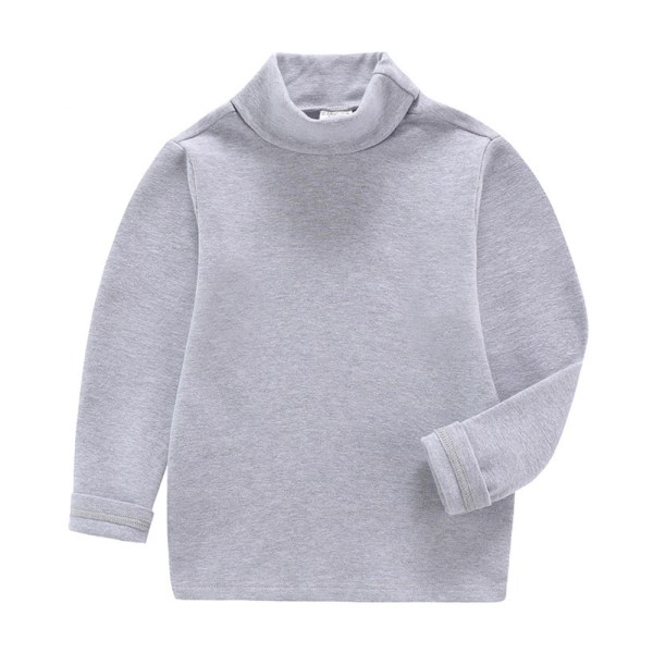 Turtleneck T-shirt  children's pure cotton fall/winter base sh