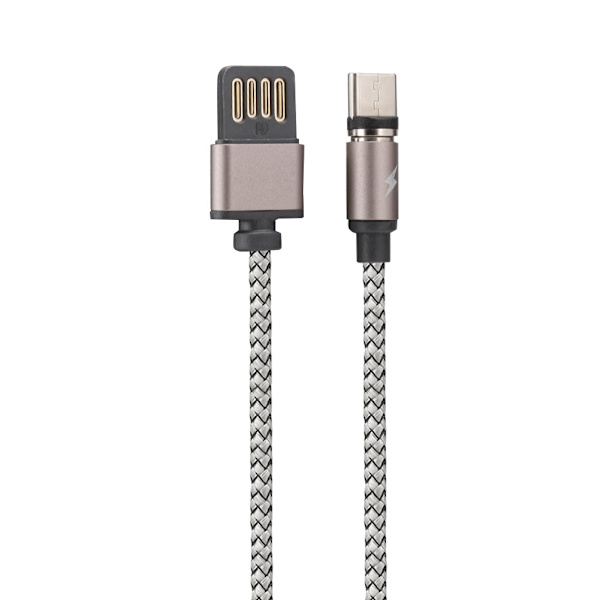 REMAX RC-095a Magneettinen Catche Hapettomalla Puhtaalla Kupariytimellä Kudottu Type-c Datakaapeli