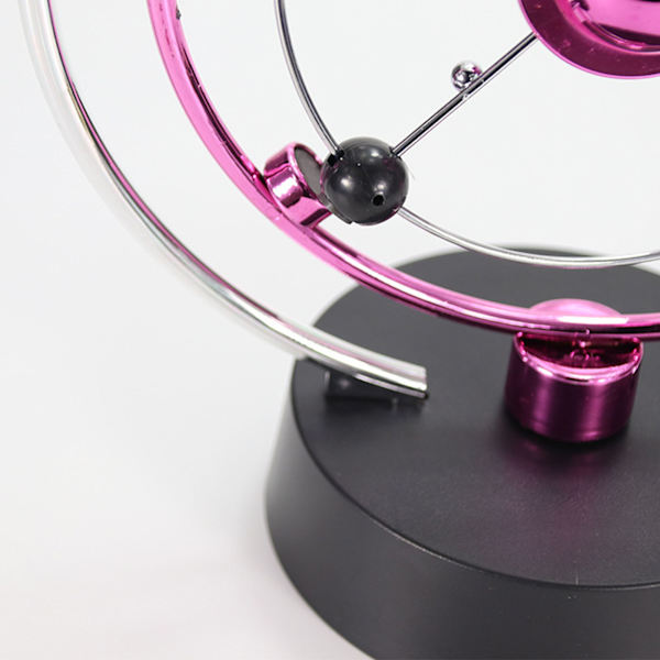 Perpetuell Rörelse Swing Ball Elektronisk Rymdsystem Swing Energi Orbit Skrivbordsdekoration