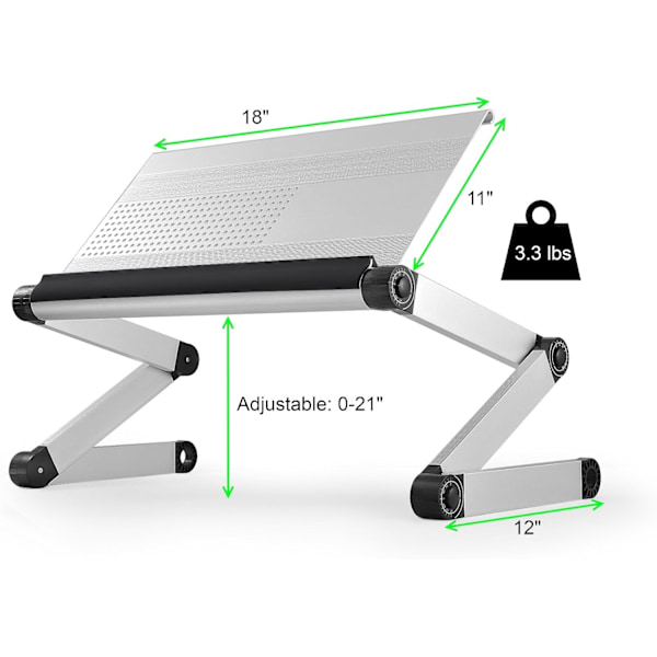Multifunktionellt knäbord, praktiskt och kompakt, designat för olika aktiviteter