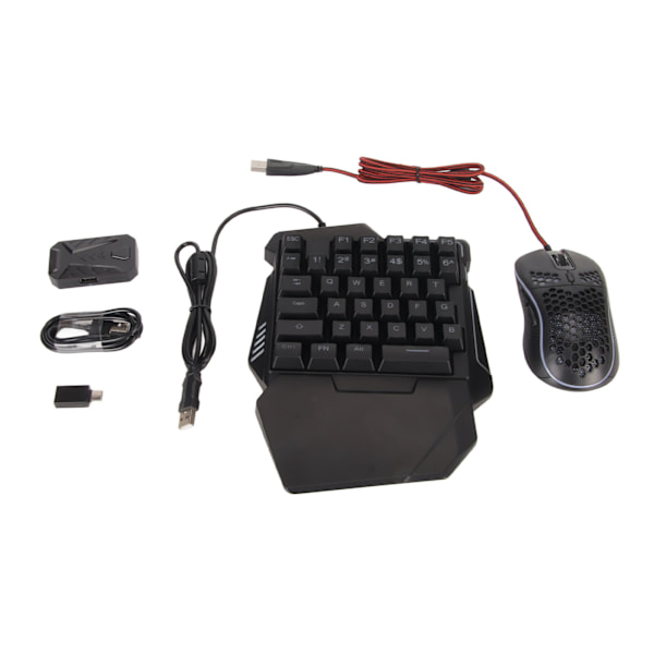 Tangentbordsomvandlare Set Tyst Design Plug and Play SpelTangentbord och Musomvandlare för PS4 för XboxONE för Switch