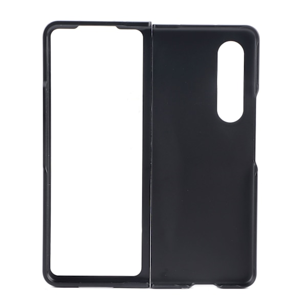 Business Läder Mönster Telefonfodral Stötsäkert Telefonfodral för Samsung Galaxy Z Fold 3Blå