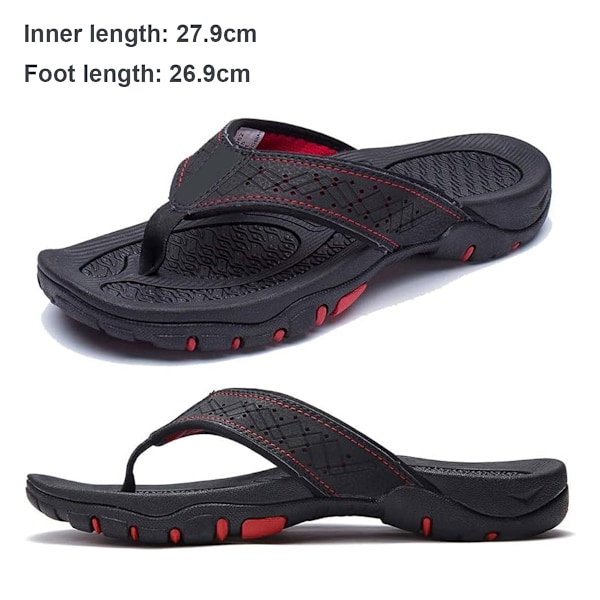 Herr T-flops inomhus och utomhus strand flip-flops, herr flip-flops utomhus T-flops halkfria