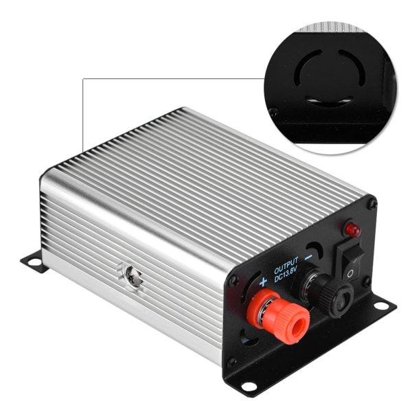 Mini strømbryter strømforsyning 24V til 13.8V transformator for toveis radio