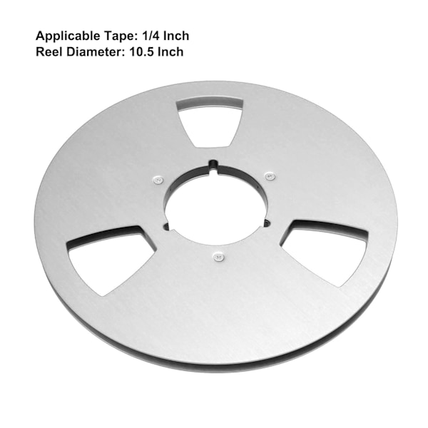 1/4 10,5 tum tom rulle 3 hål aluminiumlegering universell öppningsmaskin del ljudband rulle för Pioneer