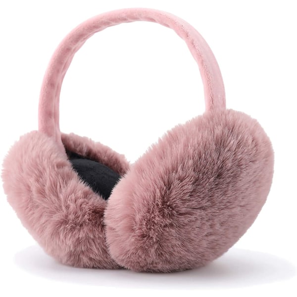 Winter Ear muffs Faux Fur Warm Earmuffs Cute Foldable Outdoor