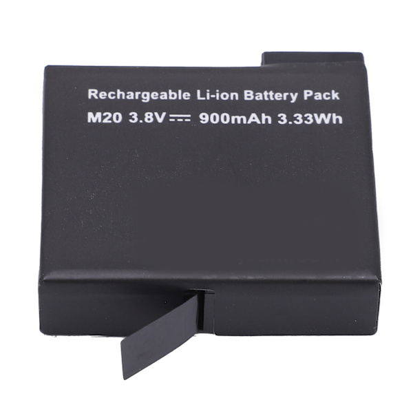 Alkuperäinen SJCAM M20 ladattava Liion-akku 3.8V 900mAh toimintakameran akku