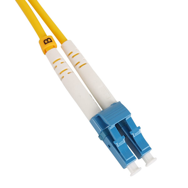 9,8 fot SC-LC fiberoptisk patchkabel PVC singlemode jumperkabel for nettverk