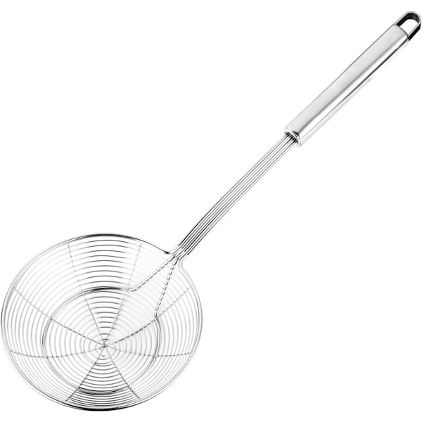 Spindel Sil med Ergonomisk Design, Högkvalitativt Rostfritt Stål Säkerställer Lång Livslängd, Långt Handtag Ger Värmeskydd, Nonstick-yta