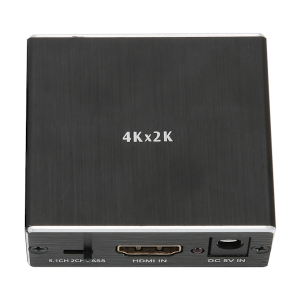 4K X 2K Ljudextrator för HDMI SPDIF 3,5 mm Stereo Ljudextrator Konverter Ljuddelare