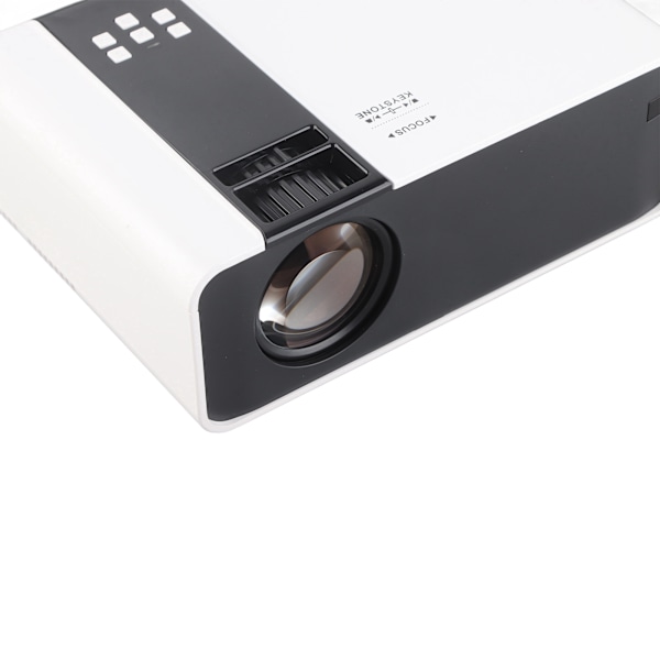 W10 Portabel Ultra HD 1080P LED Projektor Vit Hemmabioprojektor 110-240V (UK)