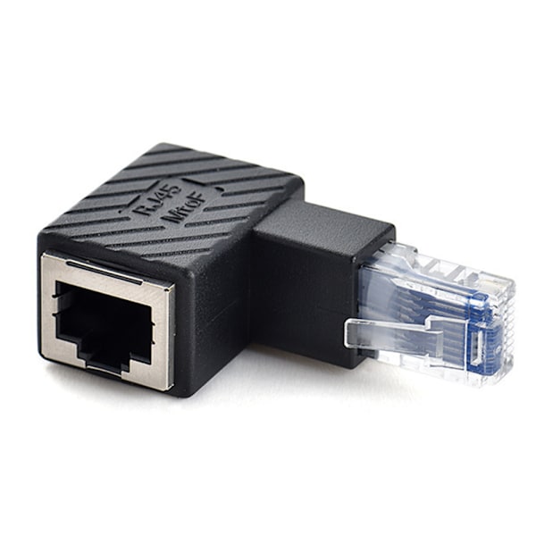 Lige Ethernet-adapter, RJ45 han til hun
