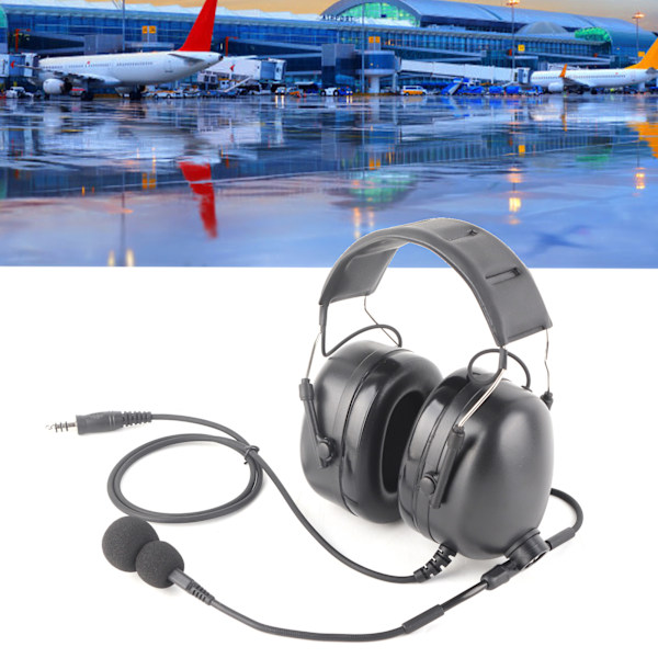 Högpresterande Hörlurar U94 PTT 7.1mm Brusreducerande Hörlurar för Hytera PD600 PD602 PD605 PD662 PD665 X1p X1e