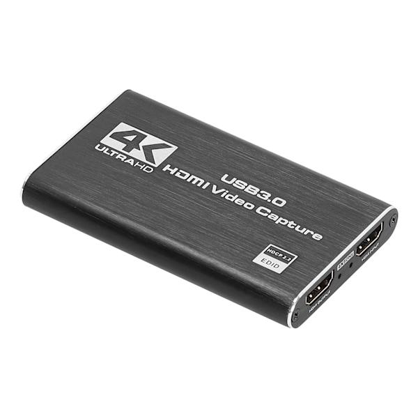 USB3.0 HDMI 4K 60Hz ilmainen ohjain tallennuskortille, teräväpiirtovideo LoopMetalilla