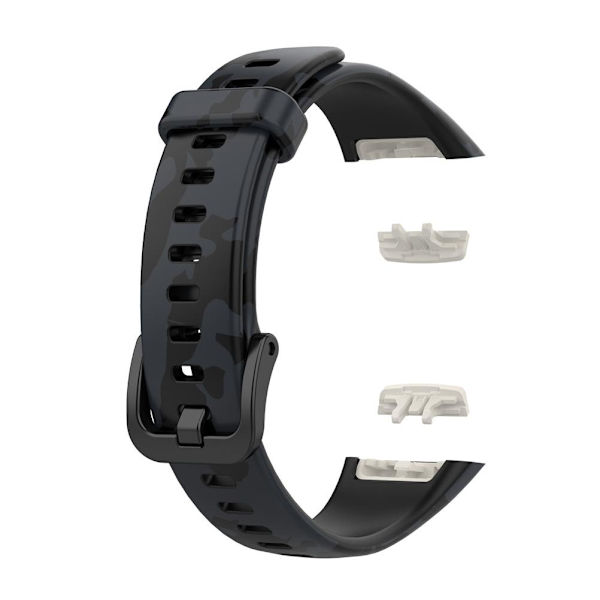 Vaihdettava ranneke Huawei Band 6:lle ja Honor Band 6:lle, vedenpitävä silikoniranneke, pehmeä rannekoru