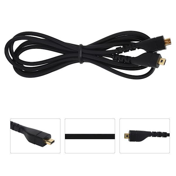 Hovedetelefon Audiokabel Lydkort til Headsetledning Udskiftning til Arctis 3/5/7 Pro