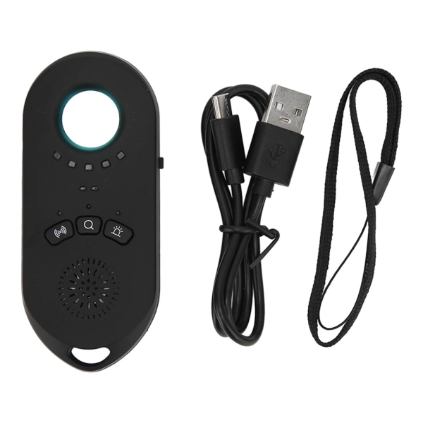 Hidden Camera Detector Mini LED Lightweight USB Charging Portable Camera Detector Finder with Infrared Viewfinders