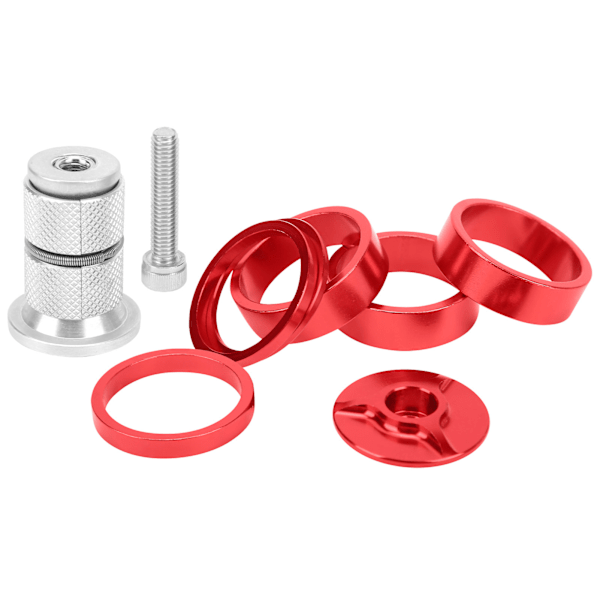 Lättviktig Design Headset Spacer, Utmärkt Prestanda För Din Mountainbike, Enkel Installation Gör Uppgraderingar Enkla