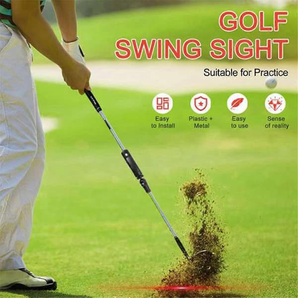 GETIT Golf Putter Sigte Bærbar Golf Putting Træner Sort