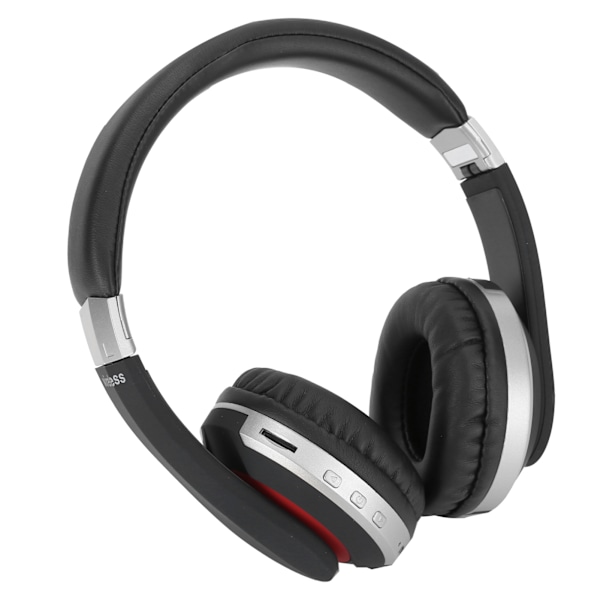 Taitettava Bluetooth-kuuloke langaton yli korvan stereokuuloke mikrofonilla pelikuulokkeet