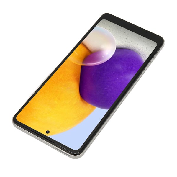 6,7-tums organisk LED-skärmersättning med fingeravtryckssensor för Samsung Galaxy A72 5G 4G SM A725 SM A725M DS Vit