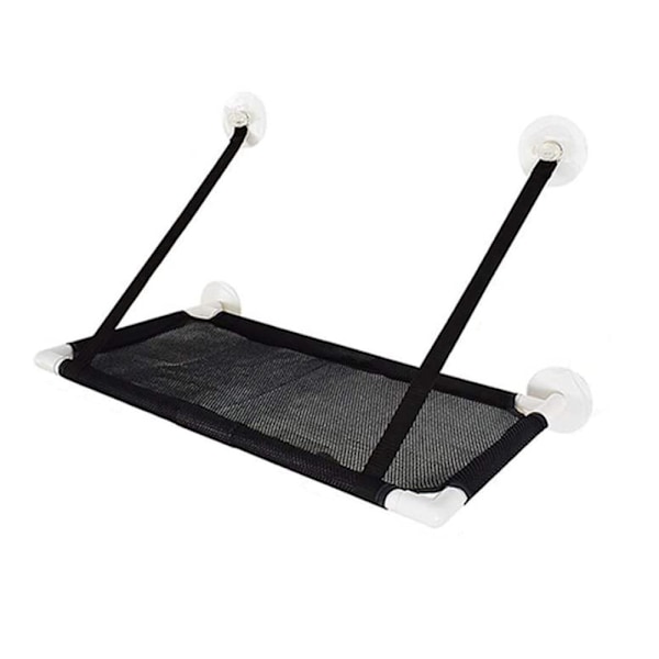 Elegant Kattfönsterbräda, Stabila Metallramar Erbjuder Dubbla Lager Säng För Kattkomfort (60*31CM)