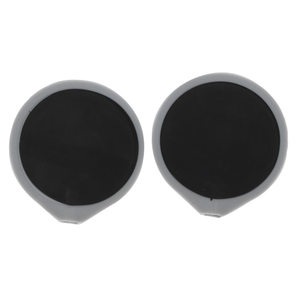 2 st 65 mm / 2,56 tum diameter elektrodplattor runda silikonplattor för elektrisk Tens-slankande terapimaskin
