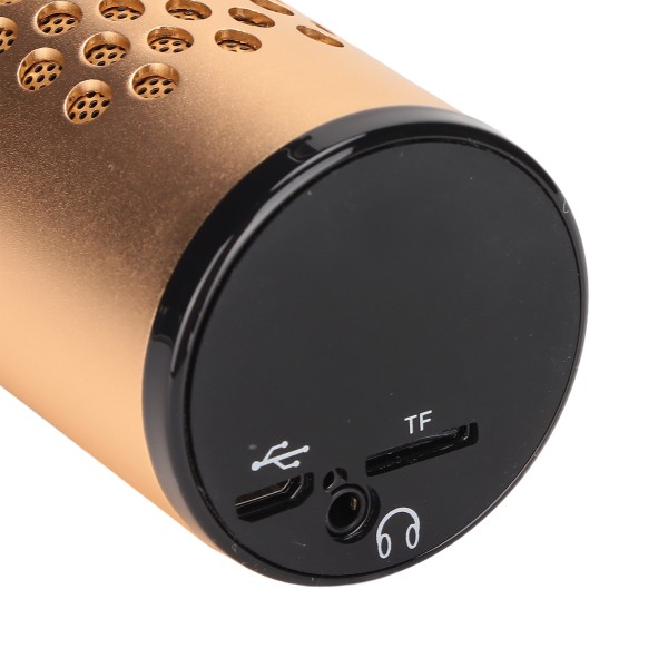 Trådlös Bluetooth Karaoke Mikrofon Bärbar Handhållen Mikrofon för Fest Bil Hem Utomhus KTV