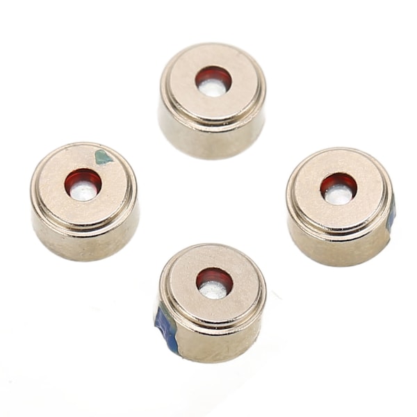 Rostfria Stålpärlor, 6 mm Storlek, Metall Mellanläggspärlor För DIY-projekt, 4 st, Imponerande Korrosionsbeständighet, Estetisk Design, Perfekt För Smycken