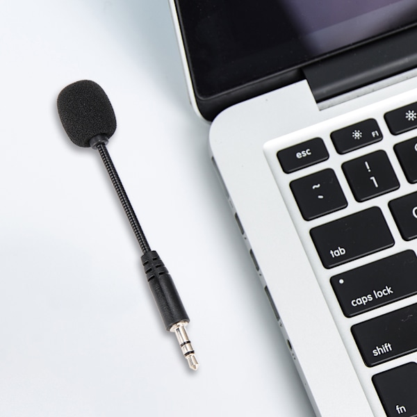 3 stk. 3,5 mm jacks justerbar fleksibel udvidet mini mikrofon til computer mobiltelefon