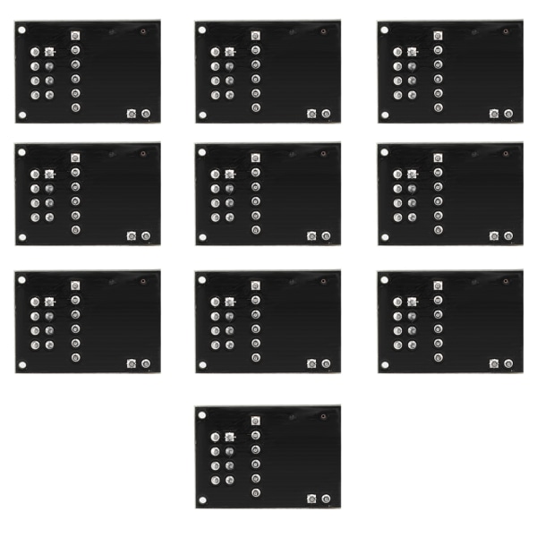 10 kpl 3,3 V 8-nastainen NRF24L01+ langaton moduuli Pinboard-sovitinmoduulikortti