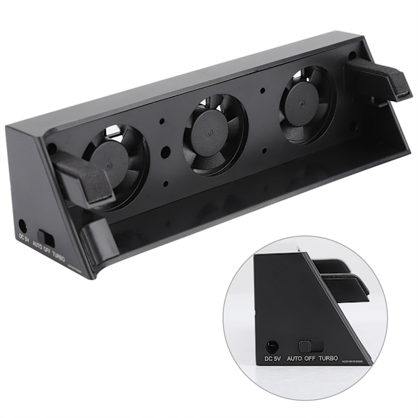 Lämpöpoistopuhallin PS4 Slim -älykkäällä lämpötilan säädöllä