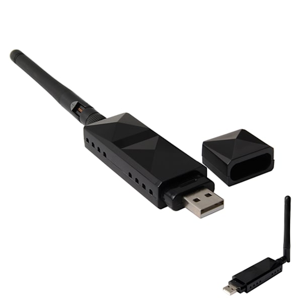 Langaton verkkokortti AR9271 USB WiFi -sovitin irrotettava 2DBI-antenniadapteri TV-tietokoneelle